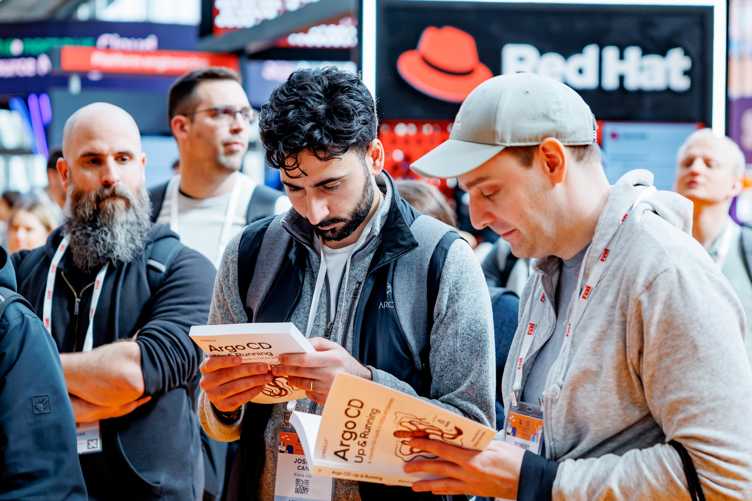 My book haul from KubeCon