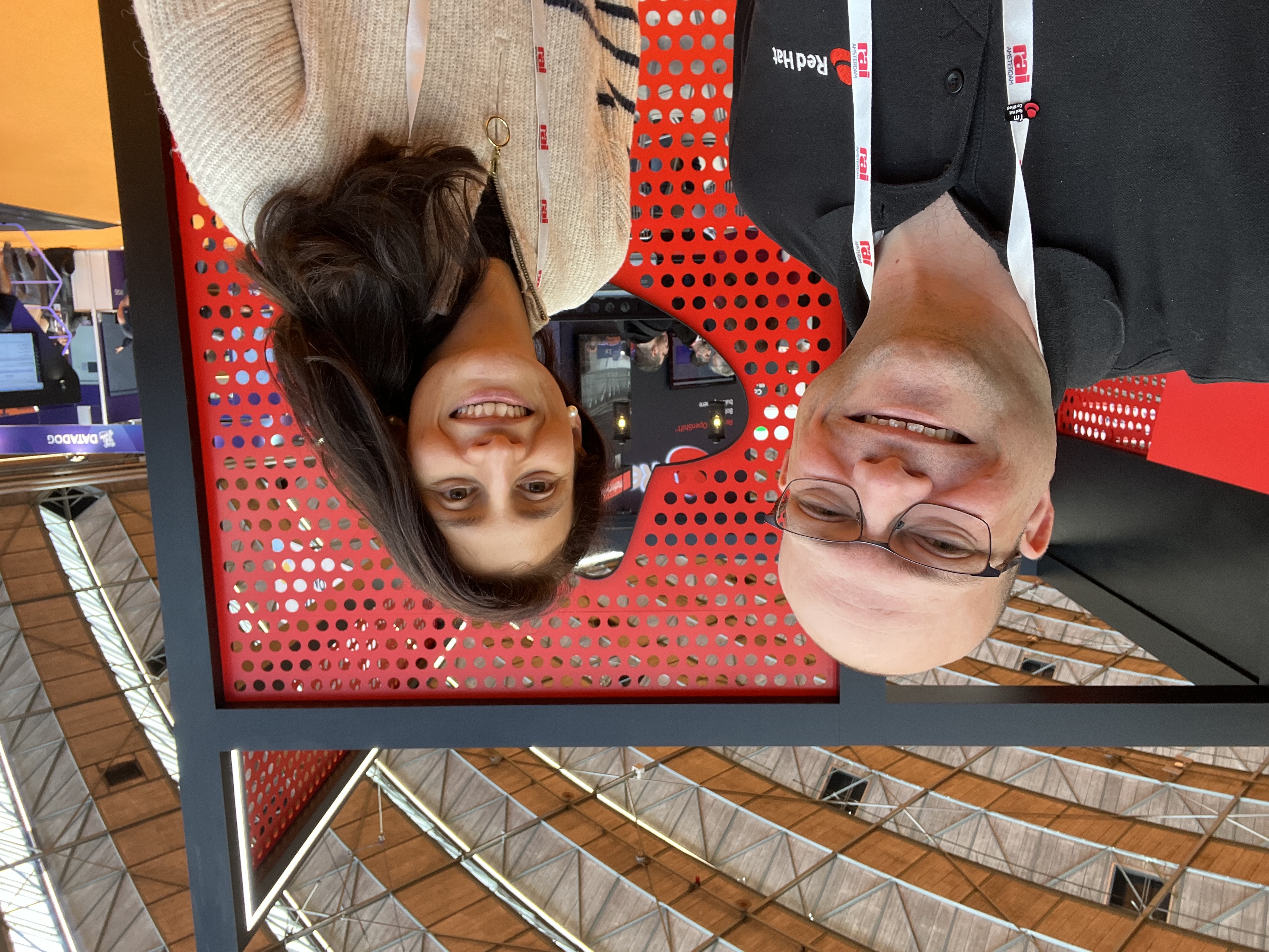 Meeting Nana Janashia from TechWorld with Nana